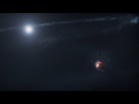 Naujo šviesos šaltinio prie Fomalhauto iliustracija