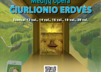 Stulbinanti medijų opera Čiurlionio erdvės: Žalčio kelias – pasineri į genijaus vizijų kosmosą