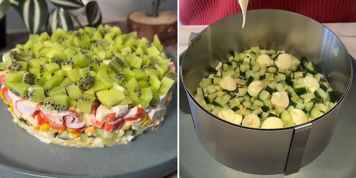 Šventinis kivių salotas užkariavo internetą: gaminasi per 10 min., o skonis privers atsikart daugiau