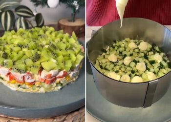 Šventinis kivių salotas užkariavo internetą: gaminasi per 10 min., o skonis privers atsikart daugiau