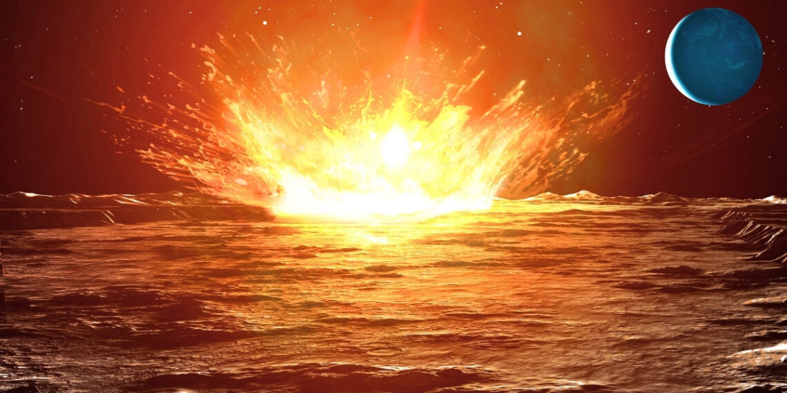 20232-aisiais į Mėnulį rėšis milžiniškas asteroidas: mokslininkai perspėja apie pasekmes Žemei