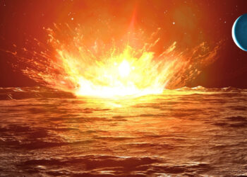 20232-aisiais į Mėnulį rėšis milžiniškas asteroidas: mokslininkai perspėja apie pasekmes Žemei