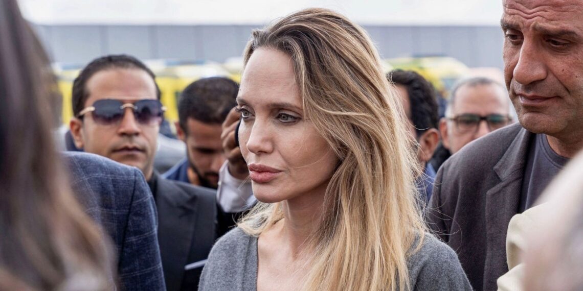 Angelina Jolie slapta atkeliavo į Palestiną: ką ji pamatė prie Egipto ir Gazos sienos?