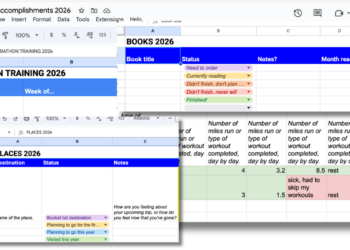 Atradau beprotiškai detalią lentelę, kuri jau 5 metus neleidžia sulaužyti Naujųjų pažadų!