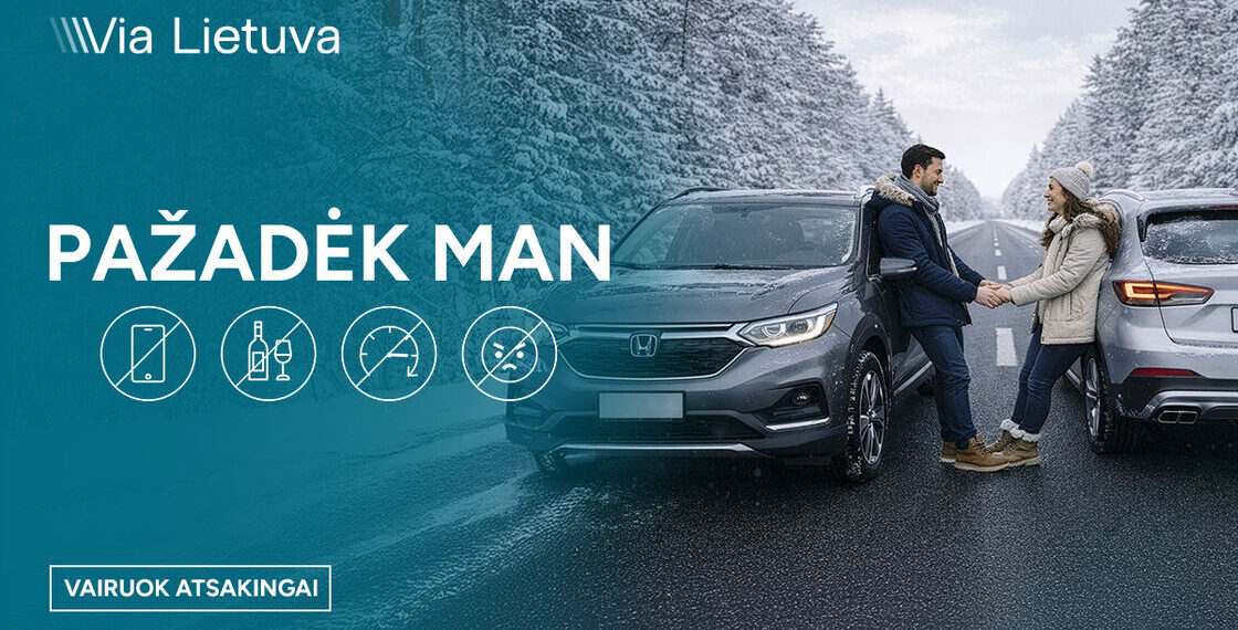 Smūgis kelių chuliganams: „Via Lietuva“ pristato pažadą, kuris keis vairuotojų įpročius