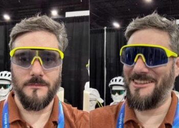 CES 2026 sensacija: lietimu tamsėjantys akiniai nuo saulės, verčiantys abejoti realybe