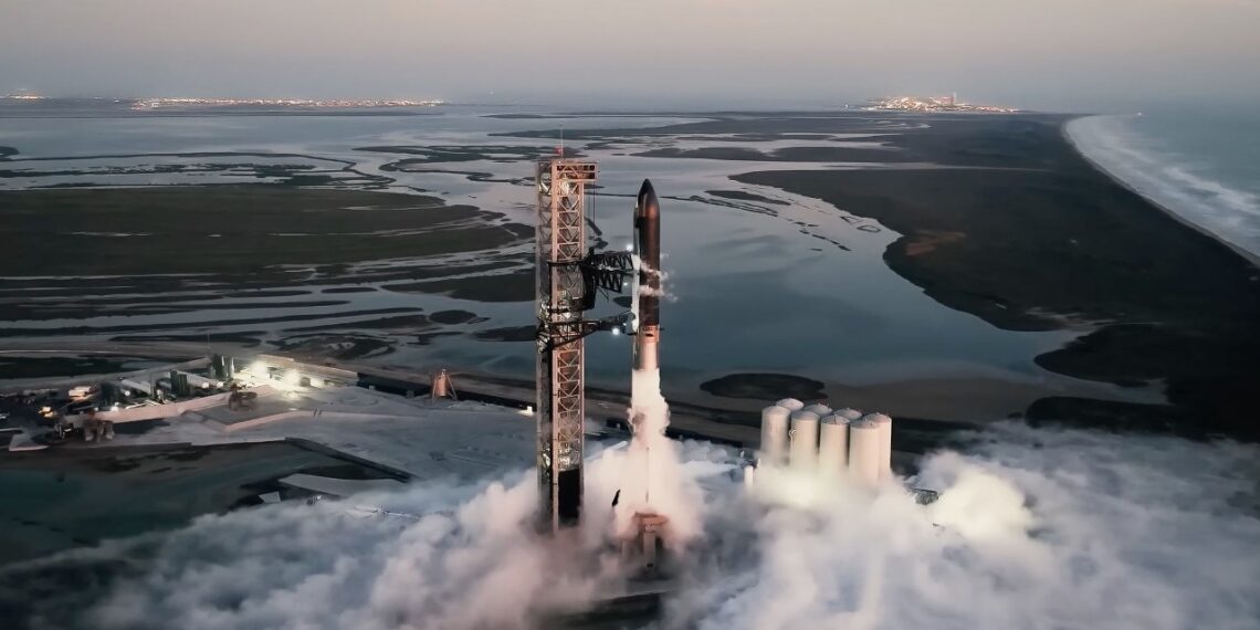 Elono Musko milžiniška Starship V3 raketa: pirmasis gigantiškas skrydis jau kovą