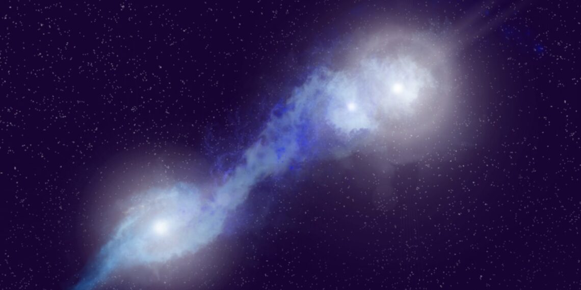 Kosmiczna katastrofa nadciąga: trzy supermasywne czarne dziury pędzą na kolizję z galaktyką