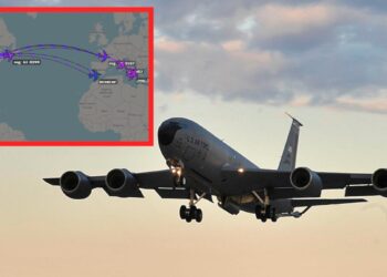 Milžiniška JAV oro tanklaivių armada perskrido Atlantą: ar artėja slaptas smūgis Europoje?