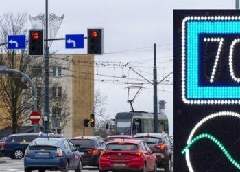 Naujas kelio ženklas su „žaliąja banga“: vairuotojai alpsta iš džiaugsmo, bet Lietuvoje jo nematyti