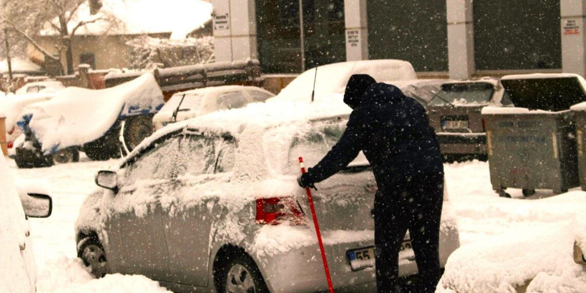 Neįtikėtinas triukas: vairuotojai atrado, kaip nuvalyti sniegą nuo automobilio vos per 5 min