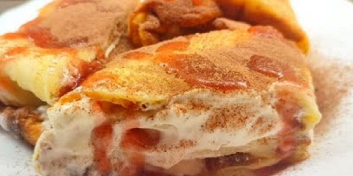 Pamirškite įprastą obuolių pyragą ir blynus: naujas tinginių desertas – suomiškas obuolių blynas orkaitėje