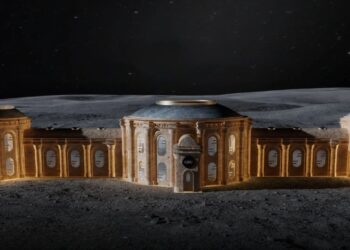 Pirmasis viešbutis MĖNULYJE atsidaro jau 2032‑aisiais: kambariai tirpsta kaip ledai