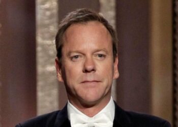 Skandalas Holivude: girtas Kieferis Sutherlandas užpuolė vairuotoją ir buvo sulaikytas policijos