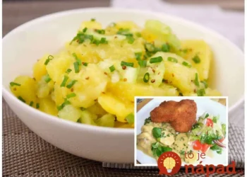 Šokiruojantis „slystantis“ salotas iš Záhorijos: pamirškite majonezą, ši saldi rūgšti užpilas nugriaus protą