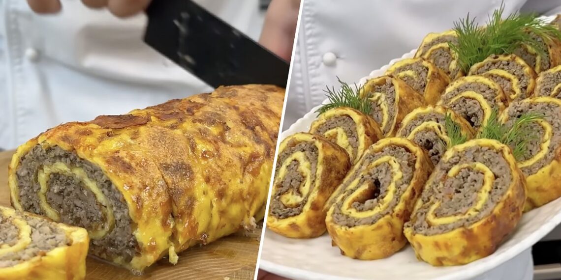 Sultingas mėsos vyniotinis, kuris pavyksta net visiškai žaliems virtuvėje: žingsnis po žingsnio