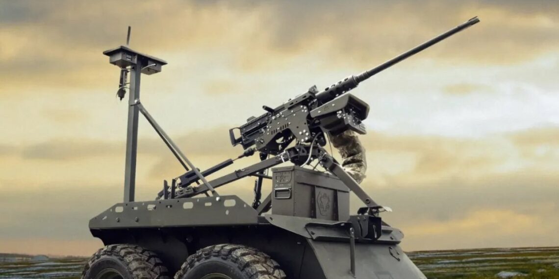 Ukraina į frontą siunčia žudikiškus robotus su 12,7 mm šautuvais – bepiločių kareivių eros pradžia