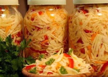 Ukrainietiškas stebuklas per 10 min.: marinuota kopūstų bomba be sterilizacijos ir vargo