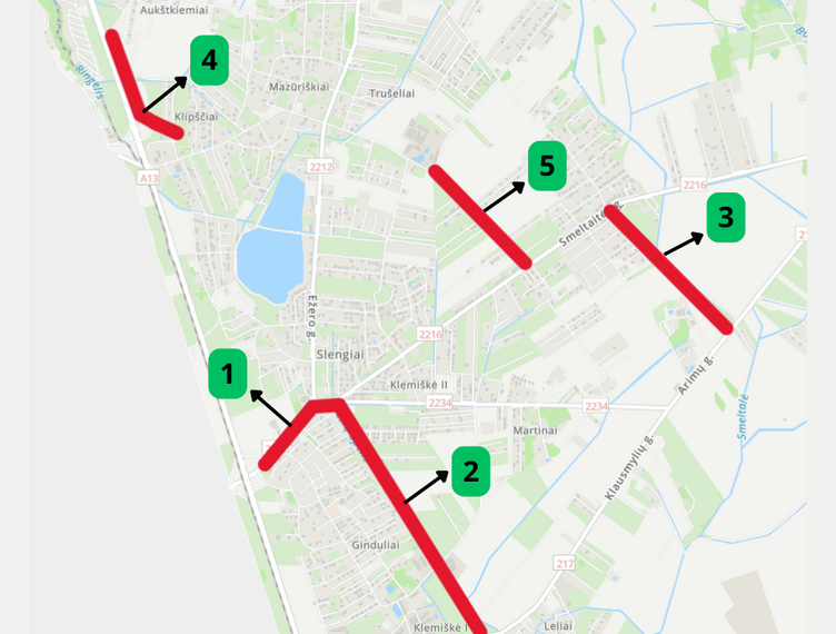 Vietos valdžia imasi beprecedenčio žingsnio: Sendvario keliai keisis neatpažįstamai – skiria milijonus žemių išpirkimui