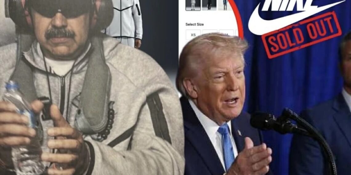 Viralus Maduro arešto kadras su Nike apranga sukėlė pasaulinį mados ir politikos skandalą