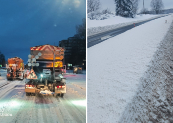 Virš 100 tūkst. kilometrų kelių chaosas: kelininkai nemiega paromis, vairuotojams – košmariškos sąlygos