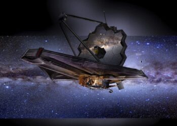 Džeimso Webbo teleskopas aptiko vieną seniausių galaktikų Visatoje