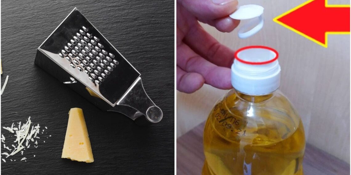 Nebereikės krapštyti sūrio nuo tarkos: padės paprastas triukas su aliejumi