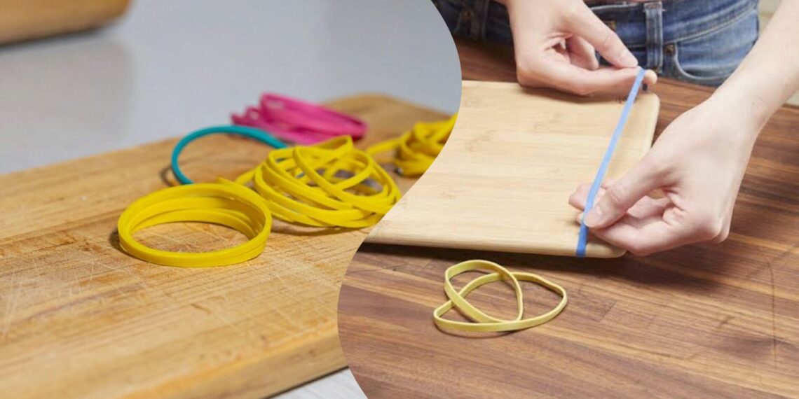 Slystanti pjaustymo lenta? Šis paprastas triukas su gumytėmis viską išspręs