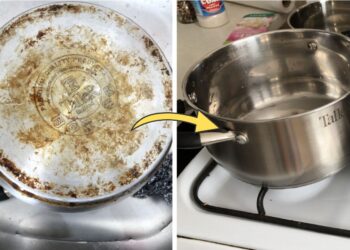 Pridegęs puodo dugnas – ne bėda: 2 šaukštai į vandenį ir emalis kaip naujas