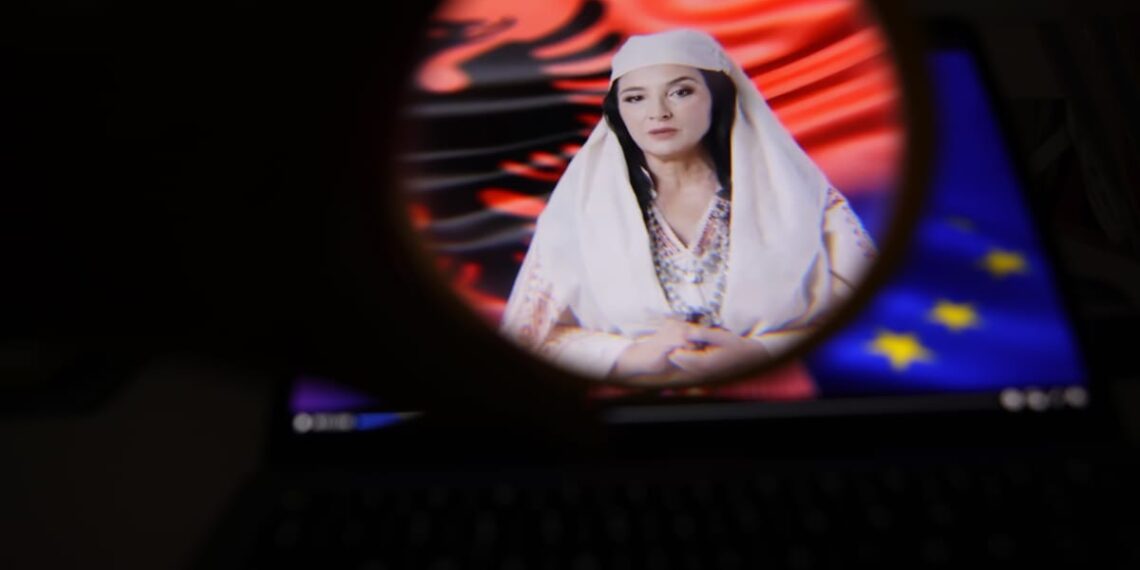 Politinis chaosas Albanijoje: ministro poste DI sukurta versija su aktoriaus veidu?