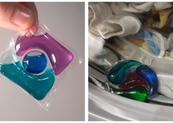 Atskleista tiesa: tiek skalbimo kapsulių iš tikrųjų pakanka vienam skalbimui