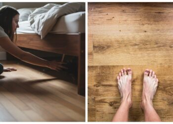 Genialus triukas: moteris po lova pakišo šį daiktą ir kambarys atšilo 2 °C – be didelių išlaidų