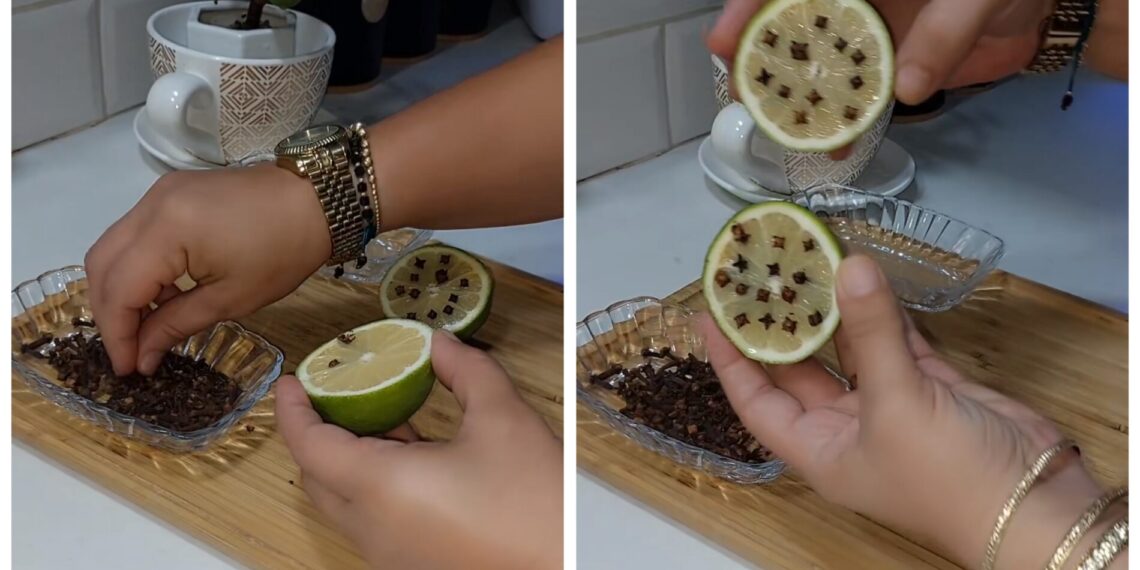 Šis senas triukas su citrina ir gvazdikėliais vis dar veikia