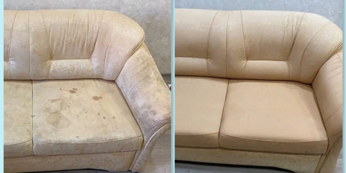 Senas fotelis atrodys kaip naujas: paprastas būdas greitai išvalyti dėmes