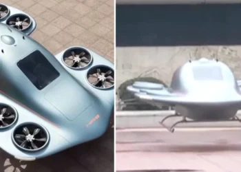 Futuristinis transportas iš Kinijos: skraidantis aparatas kelia diskusijas