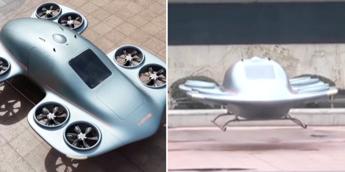 Kinija pristatė „skraidančios lėkštės“ tipo eVTOL: žemo aukščio aviacijos era artėja
