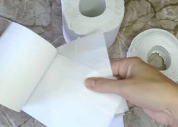 Tualetinis popierius ir actas: keistas triukas, kuris gali išspręsti daugybę namų problemų