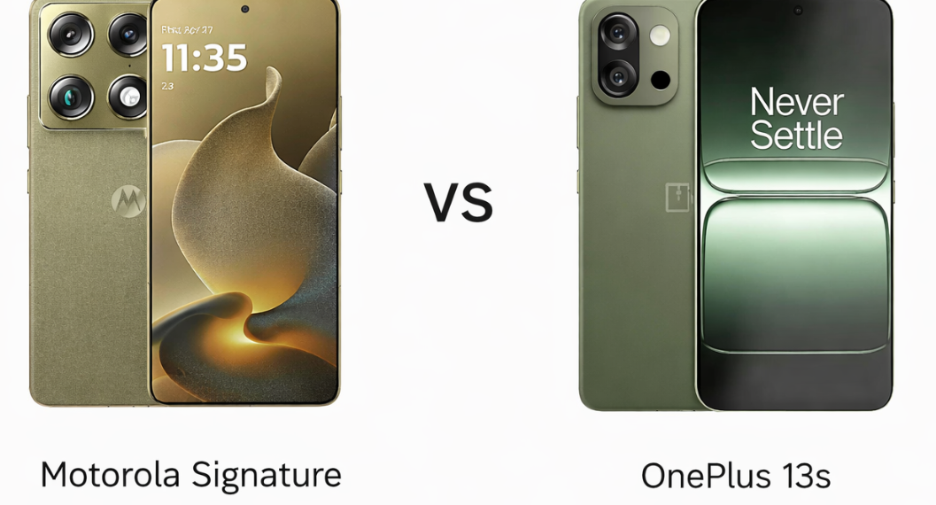 „Motorola Signature“ prieš „OnePlus 13s“: testai atskleidė netikėtą skirtumą