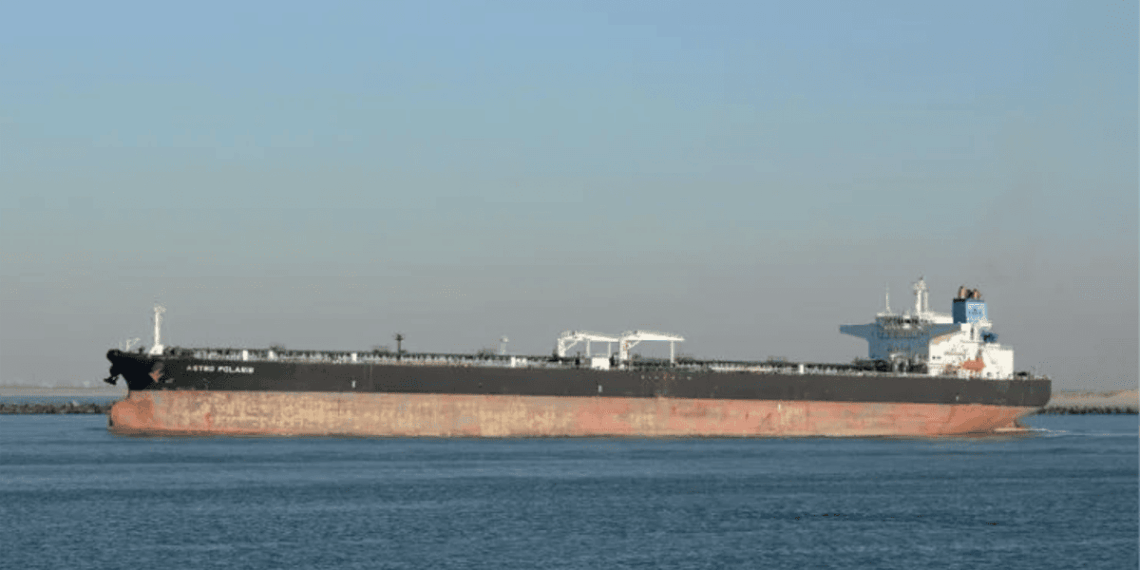 Naktinė operacija jūroje: JAV perėmė Rusijos „šešėlinio laivyno“ supertankerį