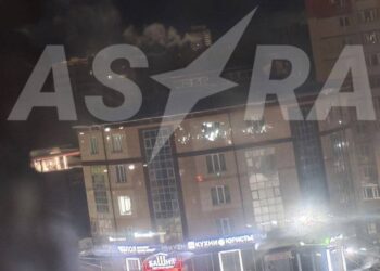 Pranešama apie dronų ataką Čeboksaruose: smogta karinės paskirties gamyklai