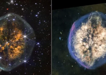 Neįprastas NASA atradimas: kosmose užfiksuota žvaigždė primena kaukolę