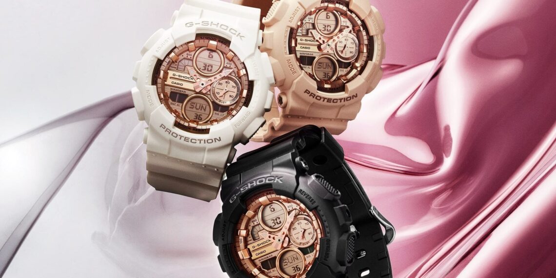 Nauji „Casio G-Shock“ su rožinio aukso akcentu: modelis jau traukia gerbėjų dėmesį