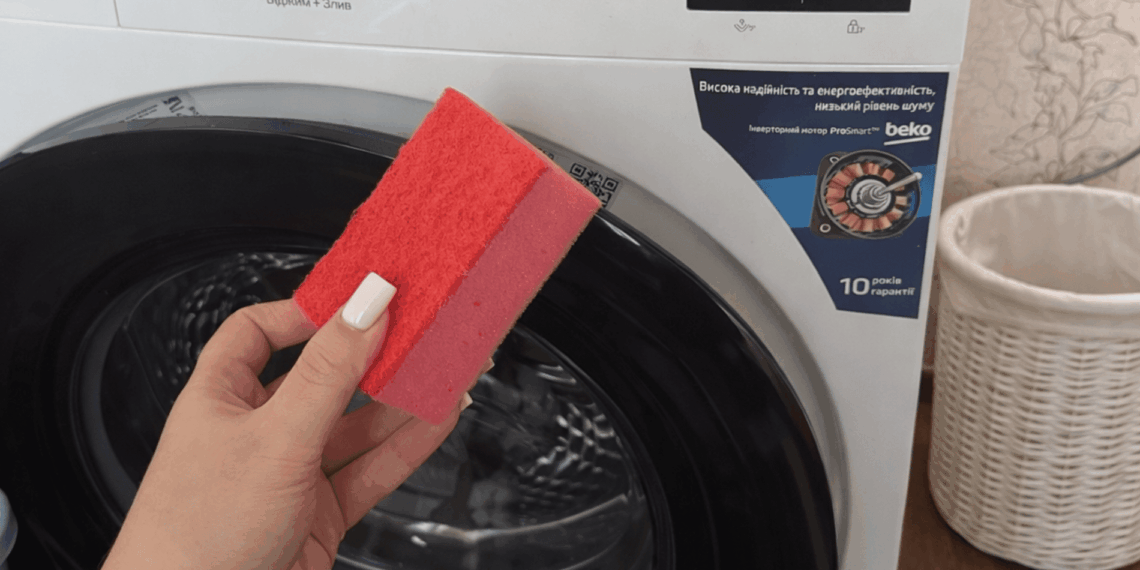 Nebepradedu skalbimo be šios vienos kempinėlės triuko: taip pagaliau išsprendžiau varginusią problemą