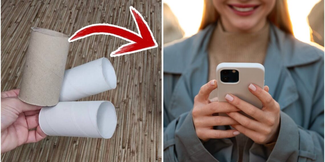 Neįtikėtinas triukas visiems išmaniųjų telefonų savininkams: štai kam iš tiesų pravers tualetinio popieriaus ritinėliai