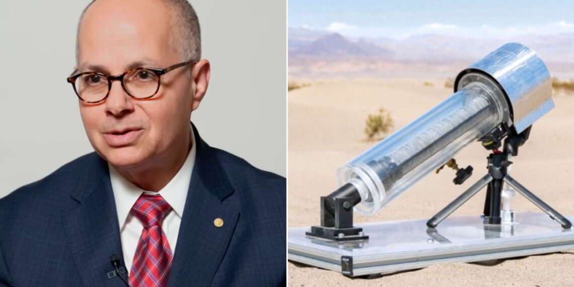 Nobelio premijos laureatas pristatė įrenginį, kasdien iš oro išgaunantį 1000 litrų vandens