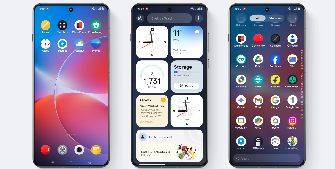 Nutekėjo „ColorOS 17“ ir „OxygenOS 17“ naujovės: „Android 17“ atneš didelių pokyčių