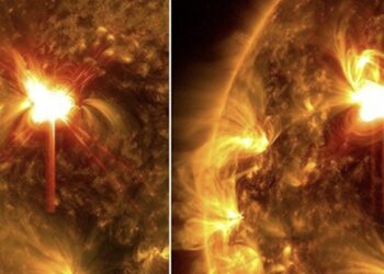 Saulė pašėlo: net 27 žybsnių per parą, artėja galingiausia kosminė audra per metus