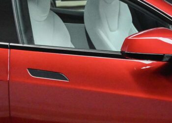 JAV smogia „Tesla“ dizainui: naujas įstatymas gali pakeisti automobilių duris