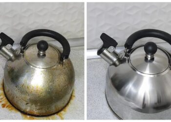 Senas arbatinukas sužibo per 5 minutes: prireikė tik 3 šaukštų paprastos priemonės