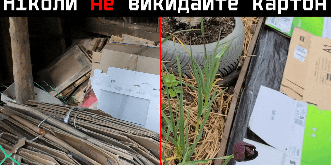 Seno kartono niekada neišmetu: 5 šokiruojantys triukai, kaip makulatūra paverčia derlių milžinišku